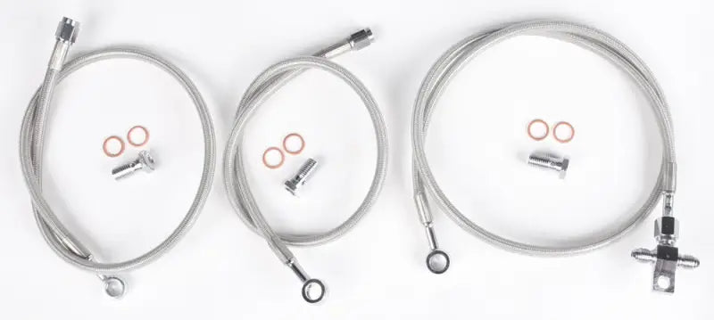 TRX450-F Brakeline Front 3 Line Hon Std - Brake Kit
