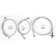 TRX450-F Brakeline Front 3 Line Hon Std - Brake Kit