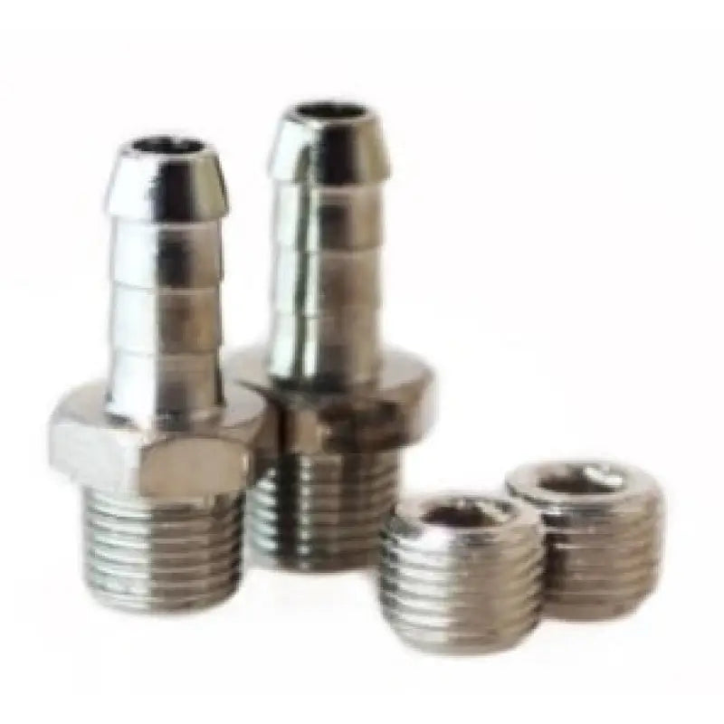 Turbosmart TS-0502-3009 TS-0502-3009 Turbosmart WG50/60 1/8NPT - 6MM Hose Tail Fitting Kit w/ Plug