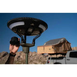 TS-4-1000 Body Armor Halo 9.75’ Solar Freestanding Light - Work