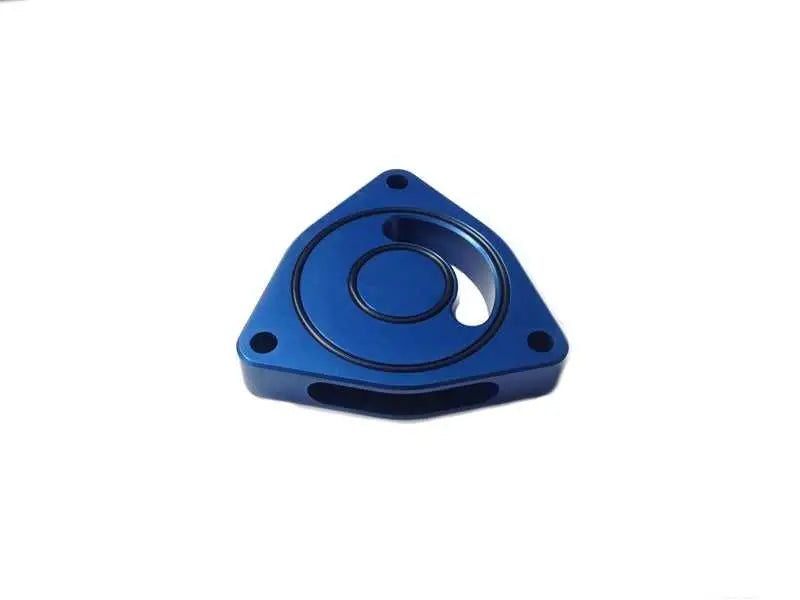 Torque Solution TS-GEN-002BU Torque Solution Blow Off BOV Sound Plate (Blue): Hyundai Genesis Coupe 2.0T ALL