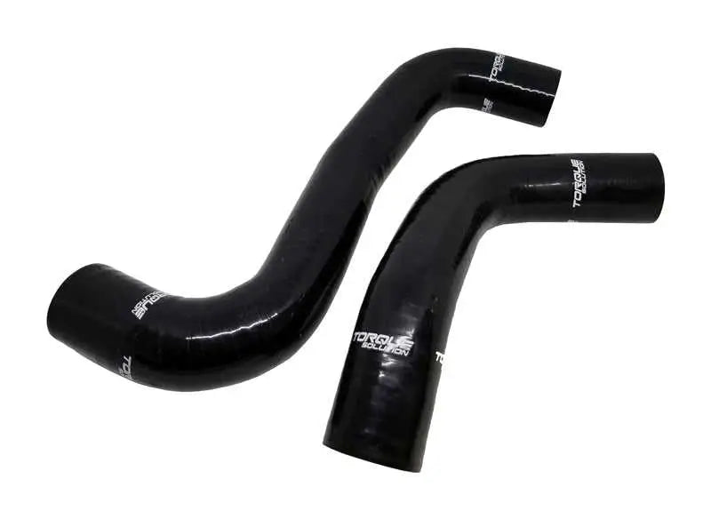Torque Solution TS-SU-420BK Torque Solution 08-14 Subaru WRX / 08-18 STI / 09-13 Forester XT Silicone Radiator Hose Kit - Black