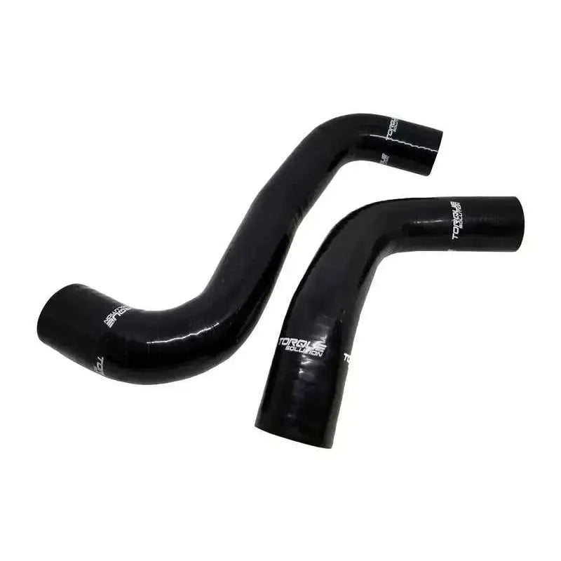 Torque Solution TS-SU-420BK Torque Solution 08-14 Subaru WRX / 08-18 STI / 09-13 Forester XT Silicone Radiator Hose Kit - Black