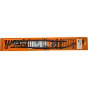 Black wiper blades in orange clear packaging for TSD4-6175 6 inch Carbide Runners