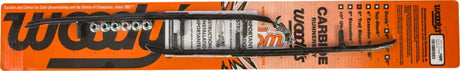 Carbide snowmobile wear bars on TSD4-7150 6 inch Trail Blazer round bar runners