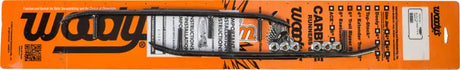 Black roof rack crossbars with mounting hardware for Trail Blazer Round or Blazer Round Bar