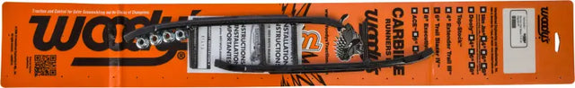 Carbide snowmobile runners in packaging for TSD4-9255 6 inch trail blazer round bar