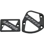 TSET1-RBLK Throttle & Brake Cover Set Black Logo Raptor 