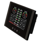 Black marine digital display on TSM810C-01 Maretron monitoring cntrl tchscreen device