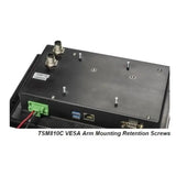 Black TSM810C-01 Maretron monitoring cntrl tchscreen with ports and screws