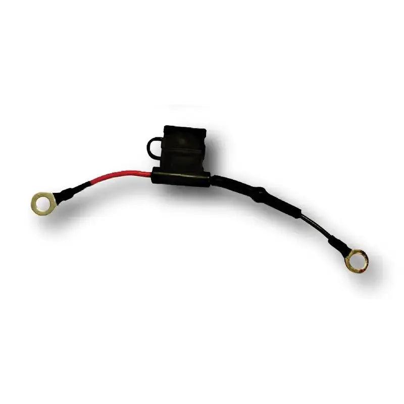 Fused wiring harness with ring terminals for TSP-24 Balmar Spike Ground Protector