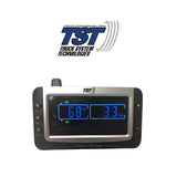 TST-507-D-C Truck Systems Color Display Kit showing tire pressure and temperature readings with TST Truck System Technologies branding.