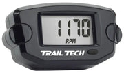 TRAIL TECH Tto Tach Hour Meter Black