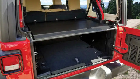 Tuffy Deluxe Enclosure For Jeep Wrangler W/O Subwoofer - Tuffy Products