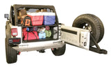 Tuffy Jk Unlimited Tailgate Enclosure- Black For 2011+ - Tuffy Products