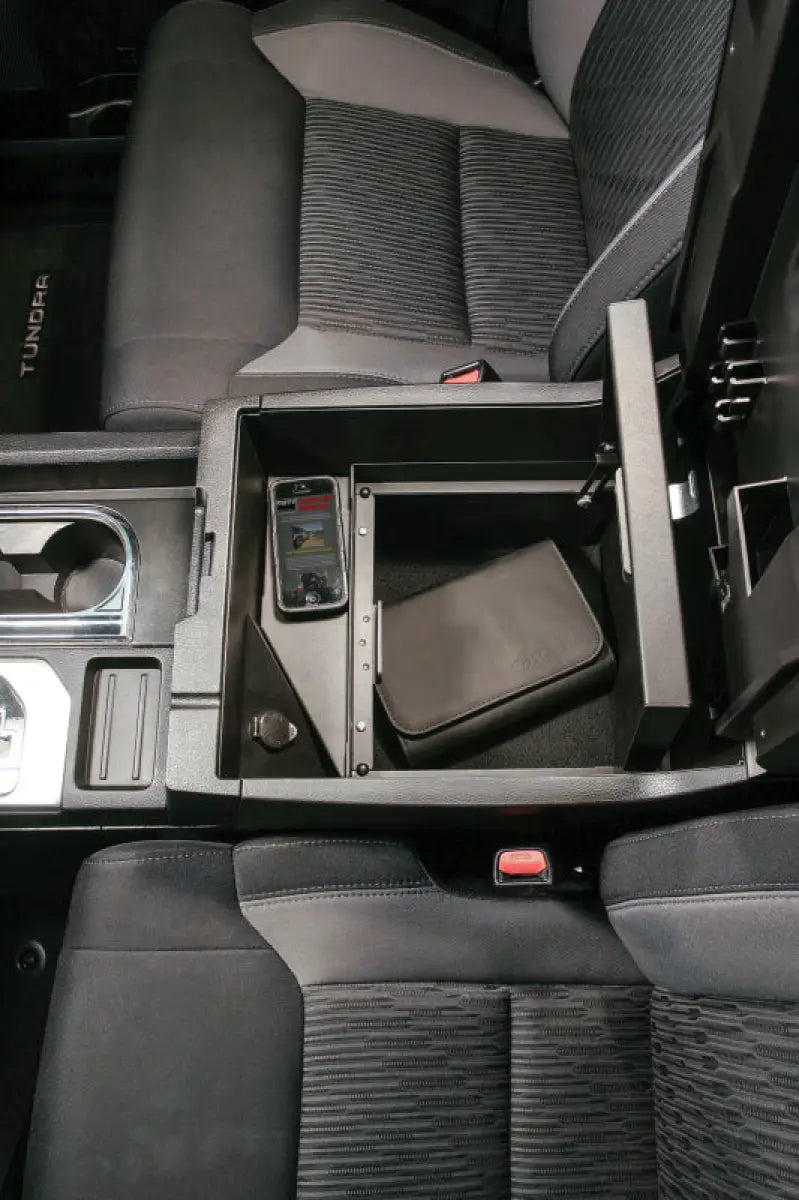 Tuffy Console Safe W/ Keyed Lock For Toyota Tundra W/ Flow Thru Console - Tuffy Products