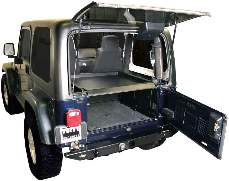 Tuffy Tj Lj & Yj Security Deck Enclosure- 01 Blk - Tuffy Products