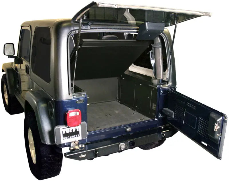 Tuffy Tj Lj & Yj Security Deck Enclosure- 01 Blk - Tuffy Products