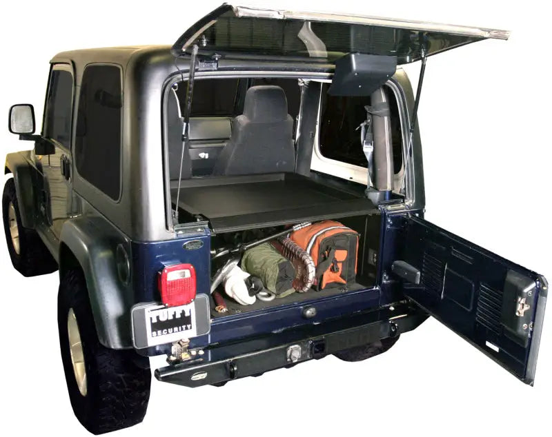 Tuffy Tj Lj & Yj Security Deck Enclosure- 01 Blk - Tuffy Products