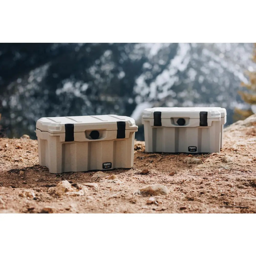 Tuffy SEC Limited Lifetime Warranty Dry Box 45001-13-07 - Sand 75 Locking DRY-BOX GR