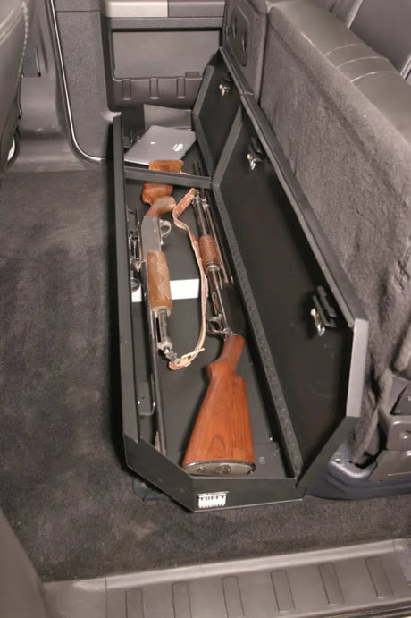 Tuffy Ford F250 & F350 Superduty Underseat Lockbox W/ Keyed Lock - Tuffy Products