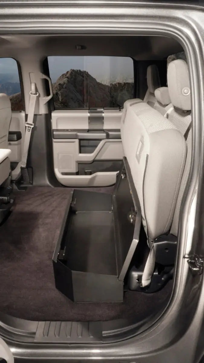 Tuffy Underseat Lockbox 2/3 Length W/ Keyed Lock For Ford Fseries Supercrew - Tuffy Products