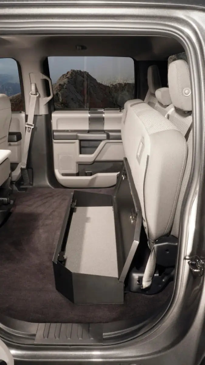 Tuffy Underseat Lockbox 2/3 Length W/ Keyed Lock For Ford Fseries Supercrew - Tuffy Products