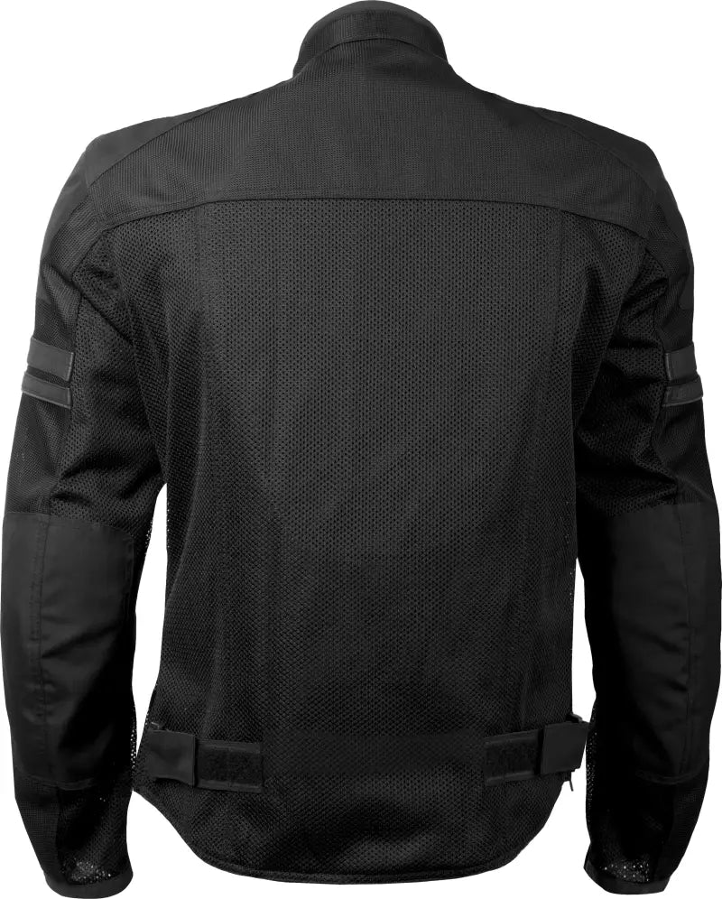 HIGHWAY 21 Turbine Jacket Black 4x for Powersports