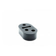 Black rubber exhaust hanger for Turbo XS Universal 12mm Two Position Polyurethane system