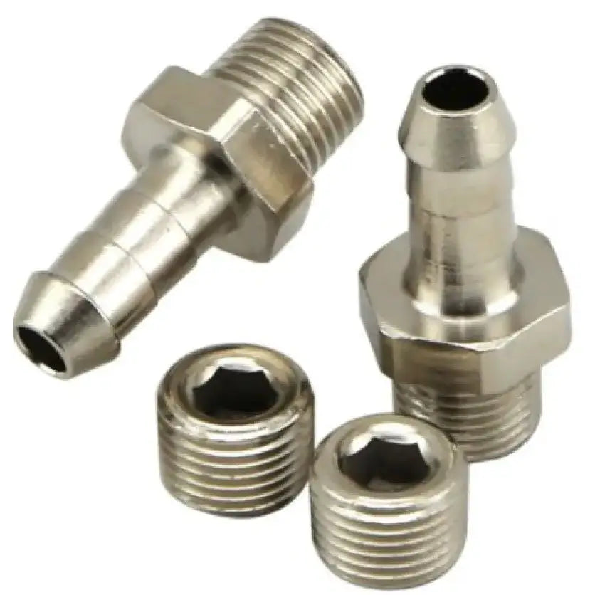 Turbosmart 1/8in NPT 6mm Hose Tail Fittings and Blanks - Truck & Automotive