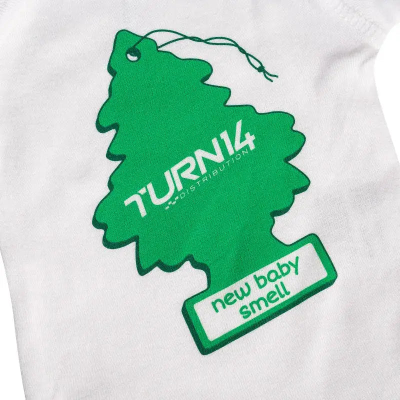 Turn 14 Distribution Baby Air Freshener Onesie - White - Apparel
