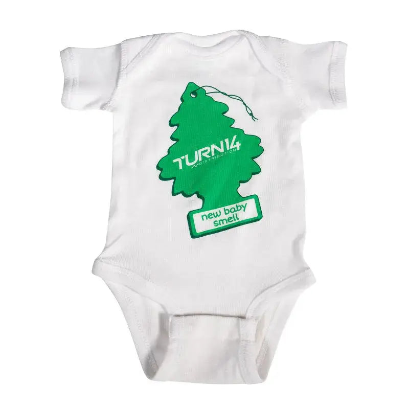 Turn 14 Distribution Baby Air Freshener Onesie - White - Apparel