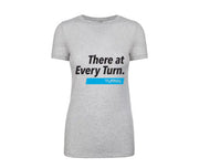 Gray T-shirt with text from Turn 14 Distribution Ladies White T-Shirt product