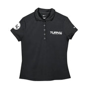 Turn 14 Distribution Womens Black Dri-FIT Polo - Medium (T14 Staff Purchase Only) - Apparel