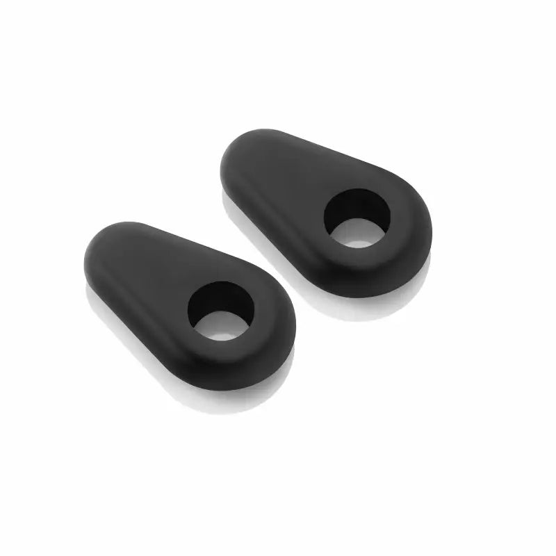 Turn Signal Mount Kit Black Pair - Powersports