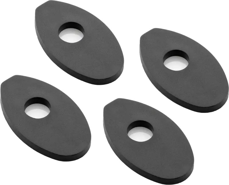 RIZOMA Turn Signal Mounting Kit 4 Pcs Black