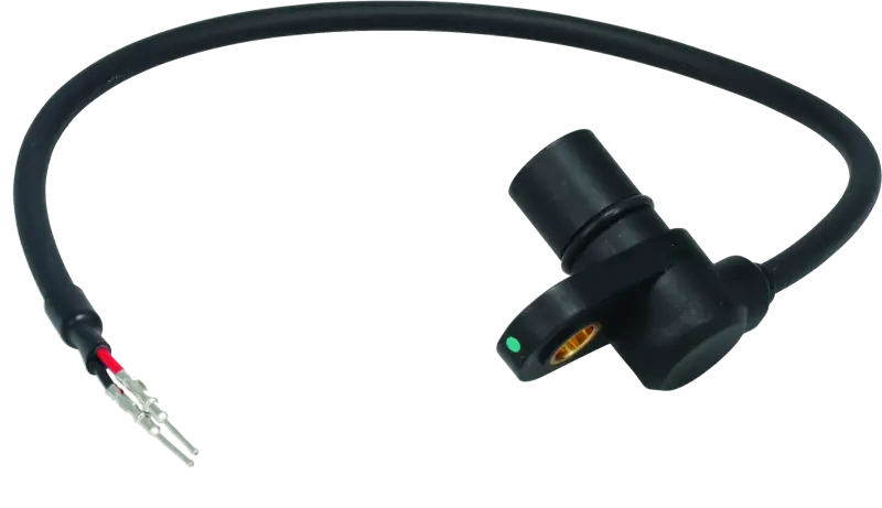 Black twin power crank position sensor with wire for Dyna Harley models 04-05