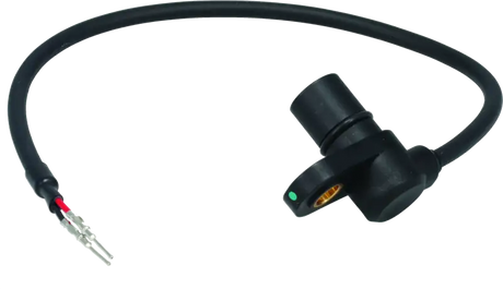 Black twin power crank position sensor with wire for Dyna Harley models 04-05