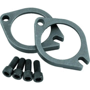 TwinPower 491474 Twin Power 06-17 Big Twin with EFI Raw EFI Flange Set 50MM - 491474