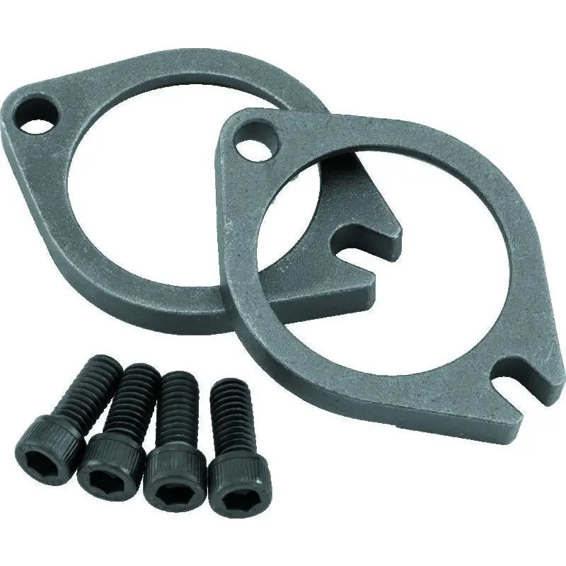 TwinPower 491474 Twin Power 06-17 Big Twin with EFI Raw EFI Flange Set 50MM - 491474