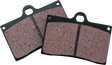 Two Twin Power organic brake pads for Indian Chief Bomber Dark Horse Front