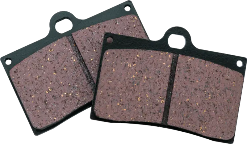 Two Twin Power organic brake pads for Indian Chief Bomber Dark Horse Front