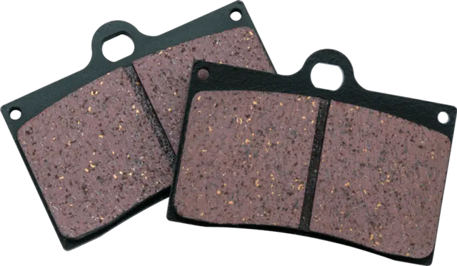 Two Twin Power organic brake pads for Indian Chief Bomber Dark Horse Front