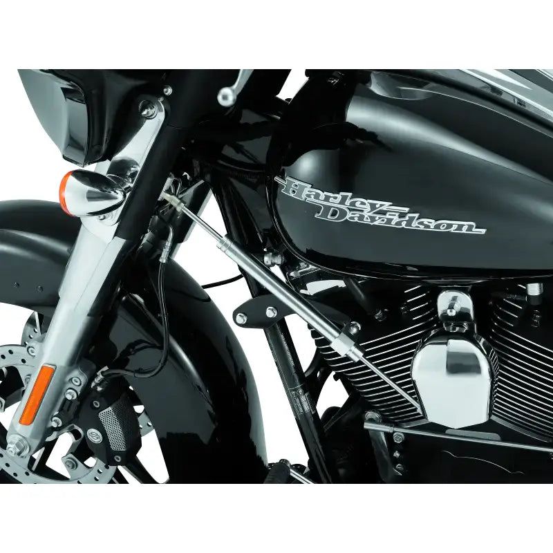 Twin Power 14-17 FLH FLT Satin Steering Damper Kit - TwinPower