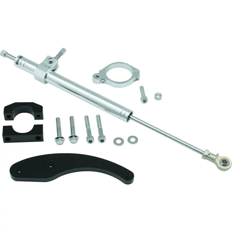 Twin Power 14-17 FLH FLT Satin Steering Damper Kit - TwinPower