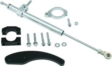 Twin Power 14-17 FLH FLT Satin Steering Damper Kit - TwinPower