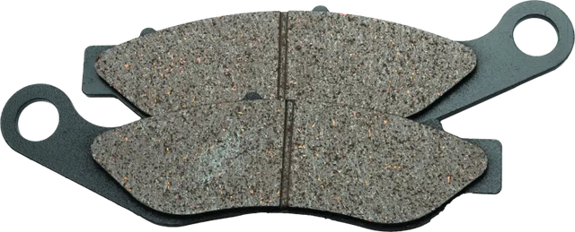 Gray brake pads for Twin Power 14-UP Trike Models, organic brake pads replacement