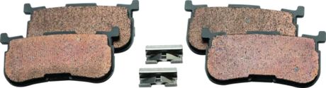 Twin Power 14 Up Trike Models Sintered Brake Pads Replaces H-D 41300033 Rear - 597028 - Brakes Rotors &