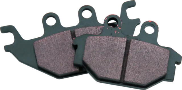 Green brake pads for Indian Scout, Twin Power sintered brake pads rear set