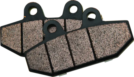 Two Twin Power sintered brake pads for Harley Davidson rear brake replacement